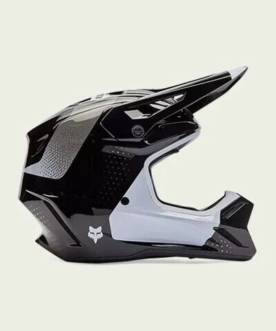 green and blue v3 rs helmet on green background